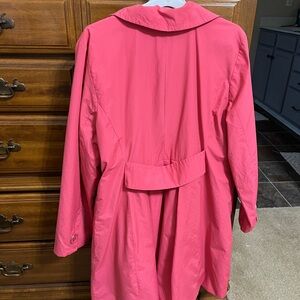 London Fog Women’s Pink Trench Coat